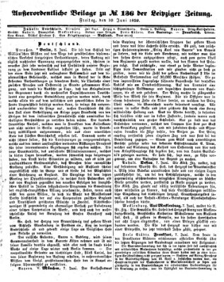 Leipziger Zeitung Freitag 10. Juni 1859