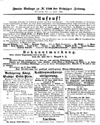 Leipziger Zeitung Mittwoch 15. Juni 1859