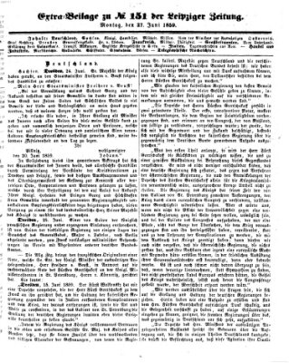 Leipziger Zeitung Montag 27. Juni 1859