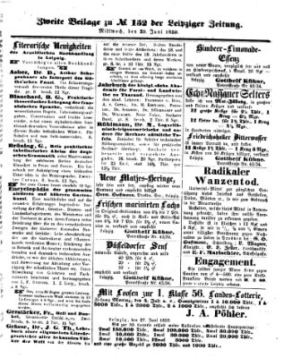 Leipziger Zeitung Mittwoch 29. Juni 1859