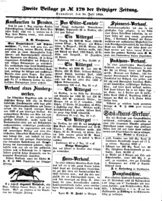 Leipziger Zeitung Samstag 30. Juli 1859