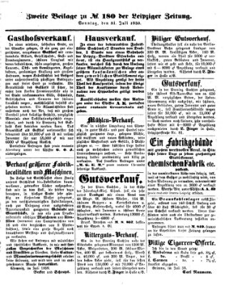 Leipziger Zeitung Sonntag 31. Juli 1859