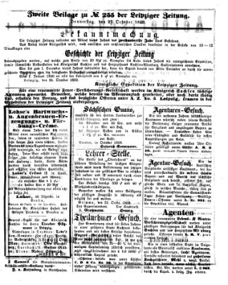 Leipziger Zeitung Donnerstag 27. Oktober 1859