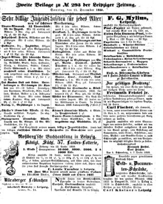 Leipziger Zeitung Sonntag 11. Dezember 1859