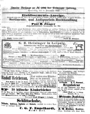 Leipziger Zeitung Donnerstag 15. Dezember 1859