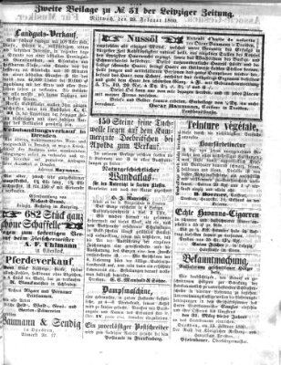 Leipziger Zeitung Mittwoch 29. Februar 1860