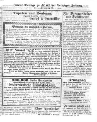 Leipziger Zeitung Mittwoch 14. März 1860