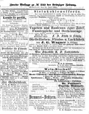 Leipziger Zeitung Samstag 16. Juni 1860