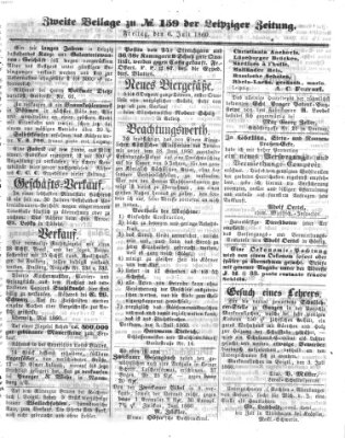 Leipziger Zeitung Freitag 6. Juli 1860