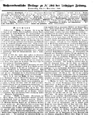 Leipziger Zeitung Donnerstag 13. Dezember 1860