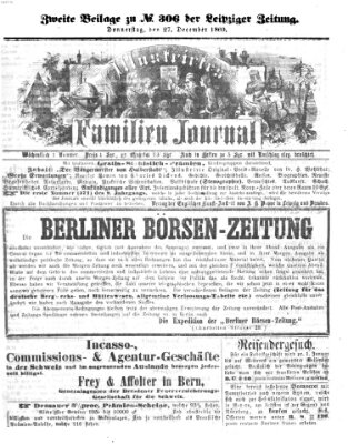 Leipziger Zeitung Donnerstag 27. Dezember 1860