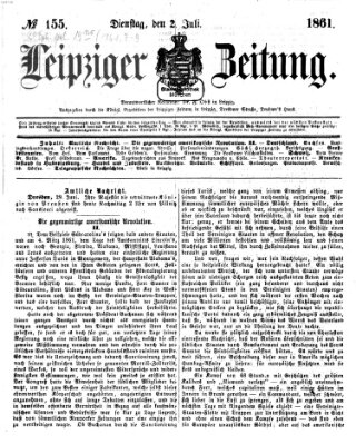 Leipziger Zeitung Dienstag 2. Juli 1861