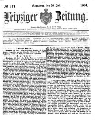 Leipziger Zeitung Samstag 20. Juli 1861