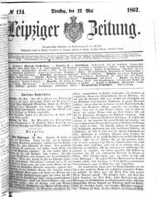 Leipziger Zeitung Dienstag 27. Mai 1862