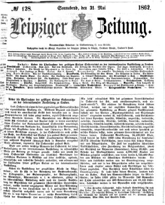 Leipziger Zeitung Samstag 31. Mai 1862