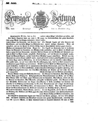 Leipziger Zeitung Donnerstag 22. Oktober 1863