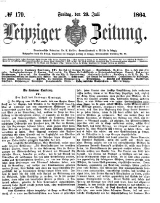 Leipziger Zeitung Freitag 29. Juli 1864