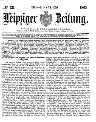 Leipziger Zeitung Mittwoch 24. Mai 1865