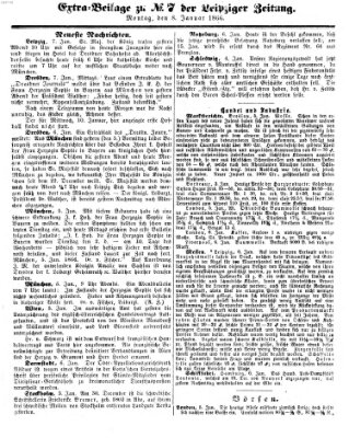 Leipziger Zeitung Montag 8. Januar 1866