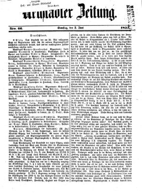 Neustadter Zeitung Samstag 2. Juni 1855