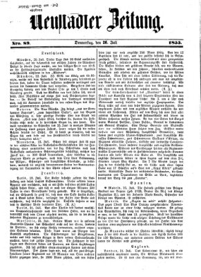 Neustadter Zeitung Thursday 26. July 1855