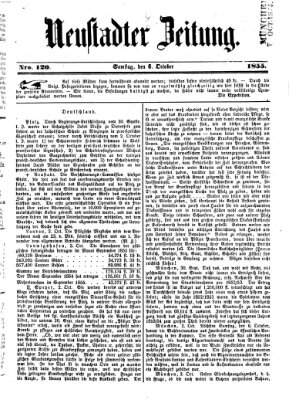 Neustadter Zeitung Samstag 6. Oktober 1855