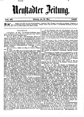 Neustadter Zeitung Samstag 24. Mai 1856