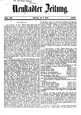 Neustadter Zeitung Samstag 7. Juni 1856