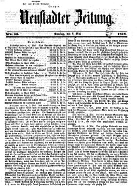 Neustadter Zeitung Samstag 8. Mai 1858