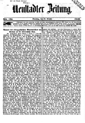 Neustadter Zeitung Dienstag 18. Oktober 1859