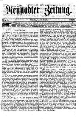 Neustadter Zeitung Samstag 21. Januar 1860