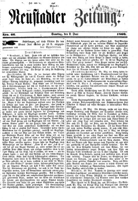 Neustadter Zeitung Samstag 2. Juni 1860