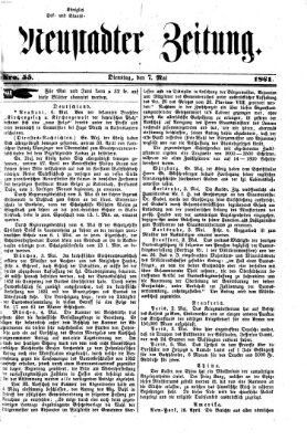 Neustadter Zeitung Dienstag 7. Mai 1861