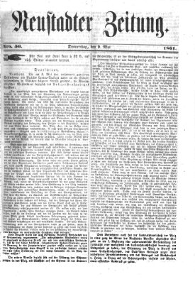 Neustadter Zeitung Donnerstag 9. Mai 1861