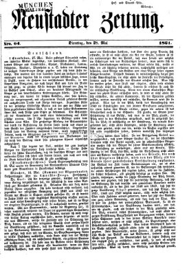 Neustadter Zeitung Dienstag 28. Mai 1861