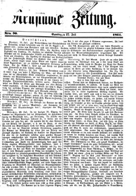 Neustadter Zeitung Samstag 27. Juli 1861