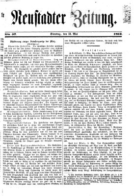 Neustadter Zeitung Dienstag 13. Mai 1862