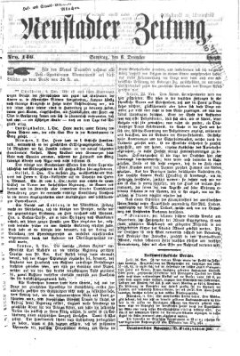 Neustadter Zeitung Samstag 6. Dezember 1862