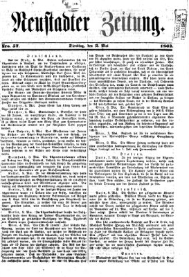 Neustadter Zeitung Dienstag 12. Mai 1863