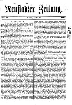 Neustadter Zeitung Dienstag 19. Mai 1863