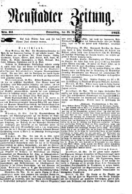 Neustadter Zeitung Donnerstag 28. Mai 1863