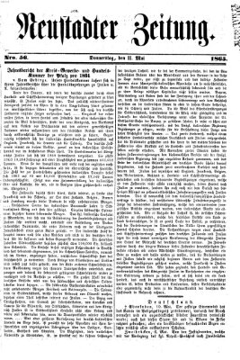 Neustadter Zeitung Donnerstag 11. Mai 1865