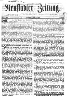 Neustadter Zeitung Sonntag 9. Juli 1865