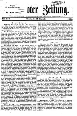 Neustadter Zeitung Sonntag 24. September 1865