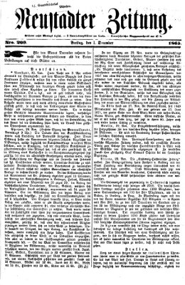 Neustadter Zeitung Freitag 1. Dezember 1865