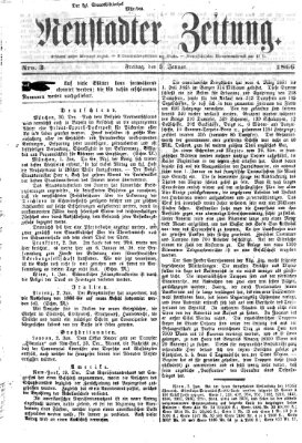 Neustadter Zeitung Freitag 5. Januar 1866