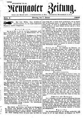 Neustadter Zeitung Sonntag 7. Januar 1866