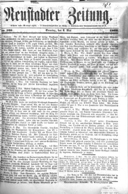 Neustadter Zeitung Sonntag 6. Mai 1866