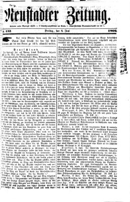 Neustadter Zeitung Freitag 8. Juni 1866