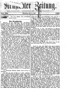 Neustadter Zeitung Samstag 14. Juli 1866